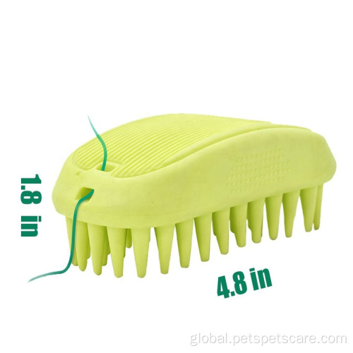  silicone Pet Grooming Tool Supplies Grooming Brush Factory